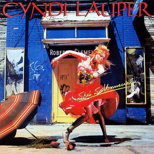 OldSchool80s's tweet photo. Oct 14, 1983: Cyndi Lauper released her debut album, She's So Unusual. #80s https://t.co/wZVs8nn5Dc