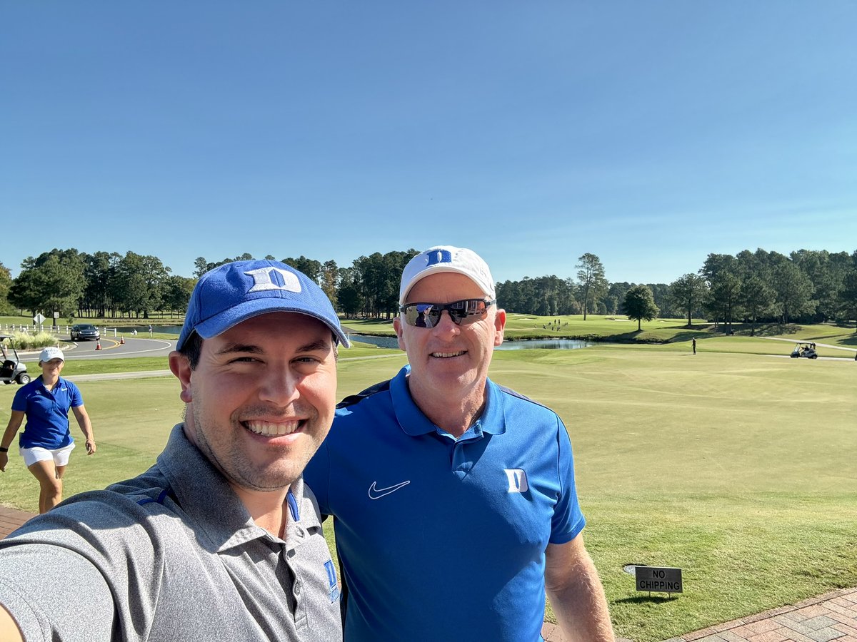 DesignOnPar's tweet image. A huge shoutout and congratulations to @DukeWGolf on the tremendous Tobacco Road victory. What an honor to finally be able to support the Blue Devils in person. Cannot praise @Love3GolfDesign enough for the transformational renovation of @UNCFinley. #GoDuke