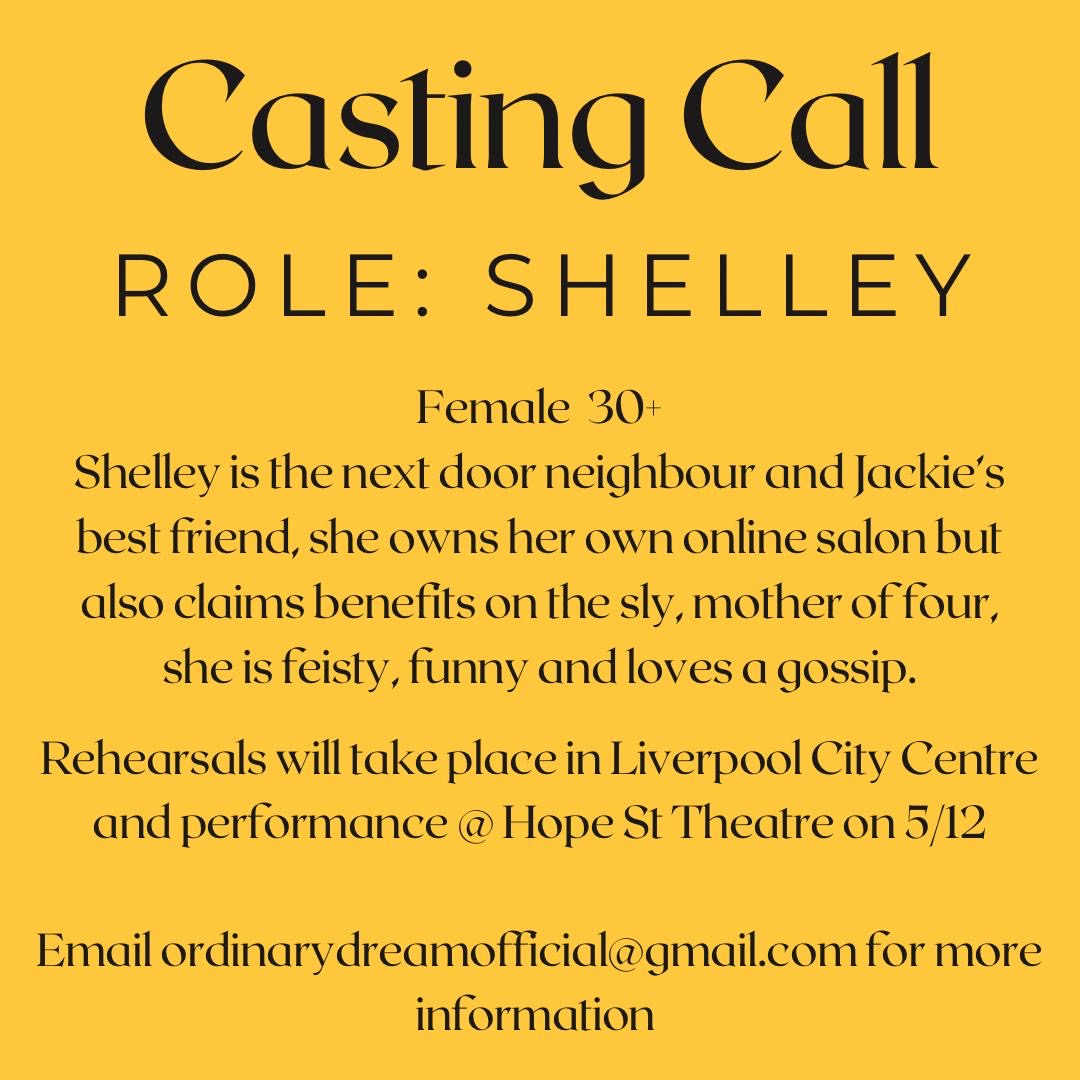 More castings, local Liverpool/northern actors get on it!