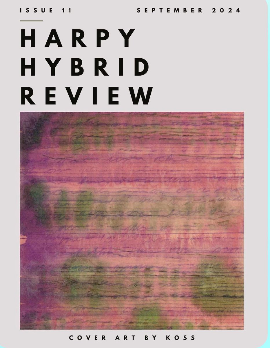 2/2
those who made the issue and those who did not, your creations make us think, feel and examine, so we thank everyone who has been involved with our journal in any way.  Much appreciated!