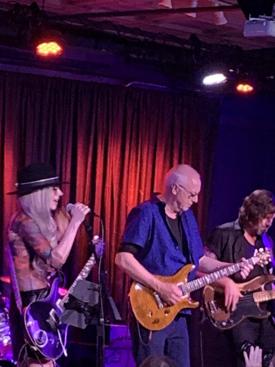 <a href="/PLenz69/">Prog Lenz</a> Beautiful in Black. I was at an Orianthi concert in Maryland recently and Paul Reed Smith made a cameo and played with the band. It was really a. Cool moment to see.
