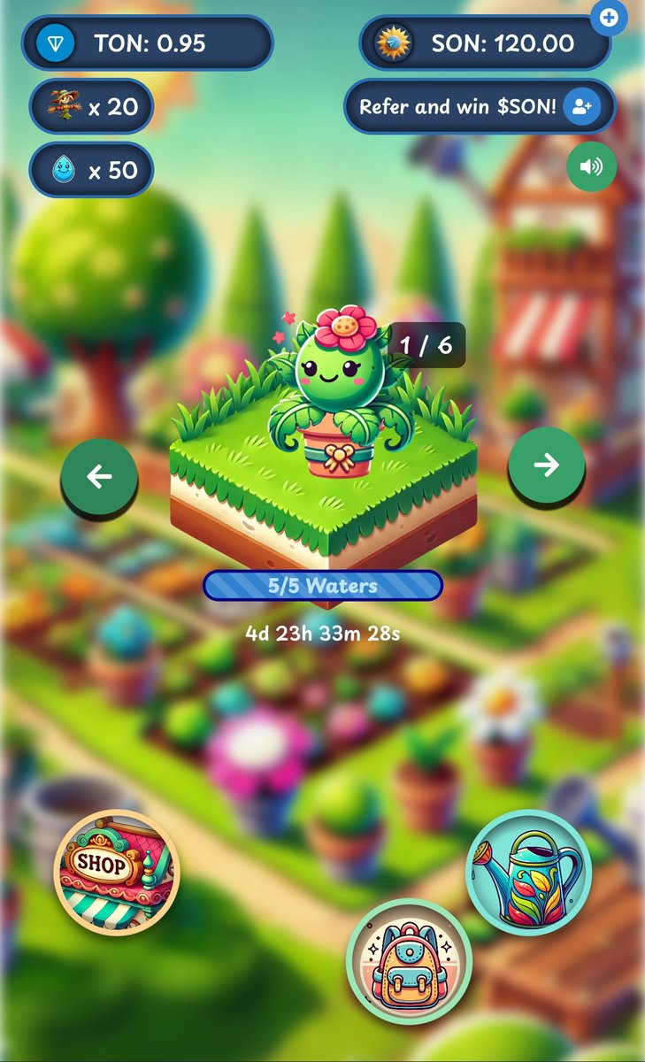 No sabéis que nostálgico me he puesto hoy 🥲

🌱PvU ha resurgido en la red de TON🌱

Hacia mucho que no jugaba en Telegram pero esto ya es personal🫡

El juego es <a href="/gardensofton/">Gardens of Ton</a> 

Salió el 3 de Octubre y aún casi nadie lo conoce 🤐

Estamos early🥷🏻

Link al final 🔗