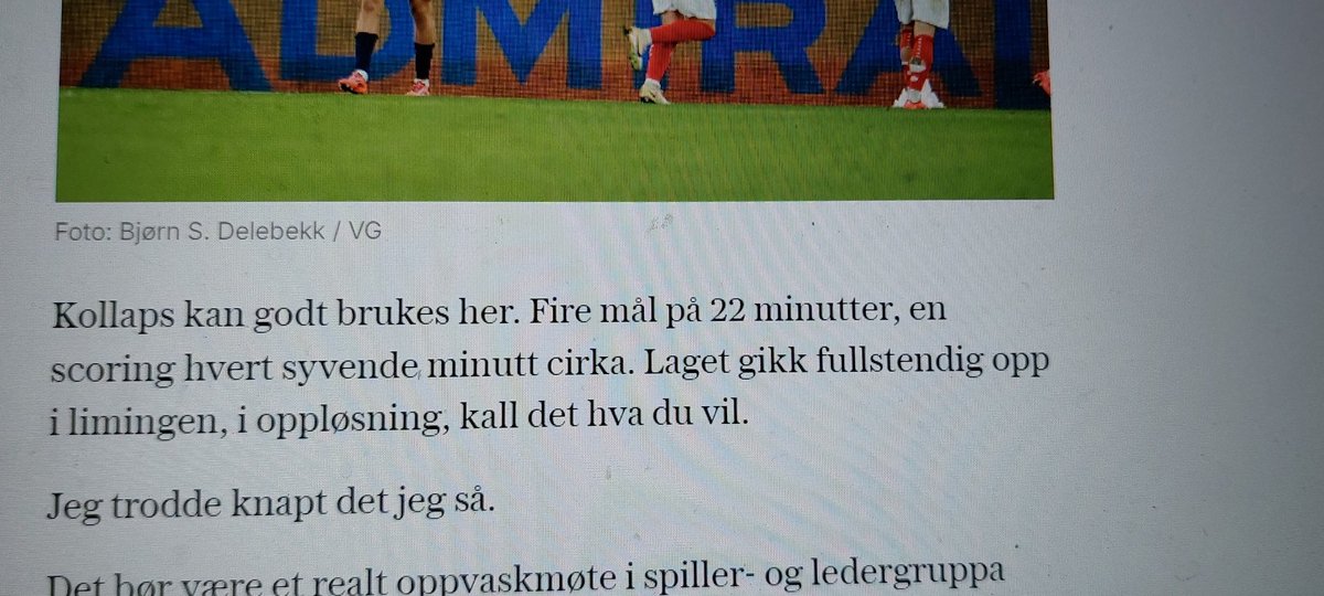 Dagens matteleksjon er levert av <a href="/vgsporten/">VG Sporten</a> . 4 mål på 22min - hvert 7.minutt der altså. Sånn cirka.
