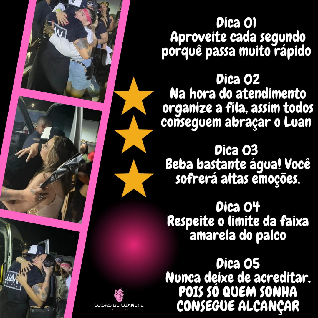 coisasdeluanete's tweet image. Algumas dicas para vocês, Luanetes💗👀

#SUPERFÃ #LUANSANTANA