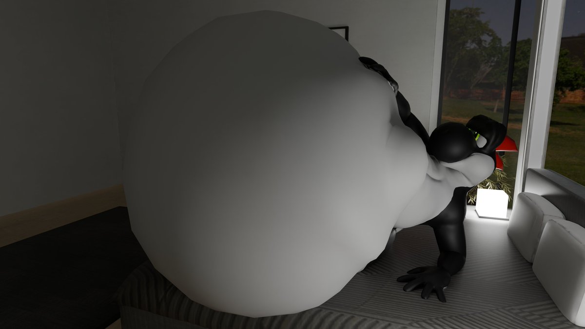 Feeling pretty stuffed, time to sleep off these preythings... ;3c