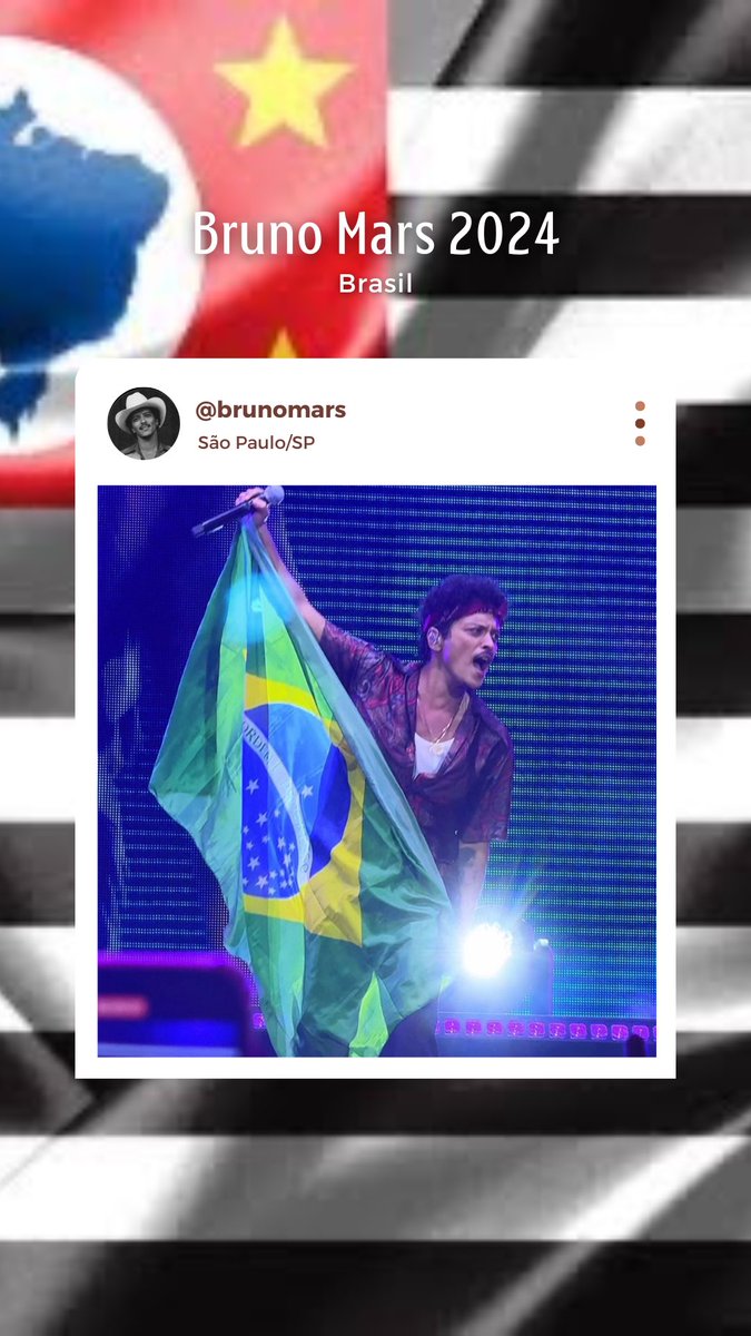 BrunoMarsSaoP's tweet photo. O @BrunoMars nem saiu de São Paulo e já estamos morrendo de saudades. Agora nosso Bruninho vai alegrar nossos amigos cariocas. Que sejam dias muito felizes!!! E para quem vai no show de hoje aqui em SP, aproveitem cada momento. #brunomars https://t.co/R4d6EpJveK