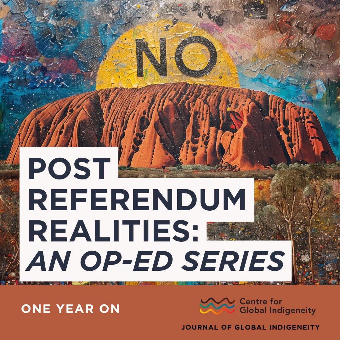 Today marks one year since the resounding No Vote to the referendum. We've drawn on a range of voices to bring you an op-ed series reflecting post referendum realities, which will be posted throughout the day. Start reading now via journalofglobalindigeneity.com/posts