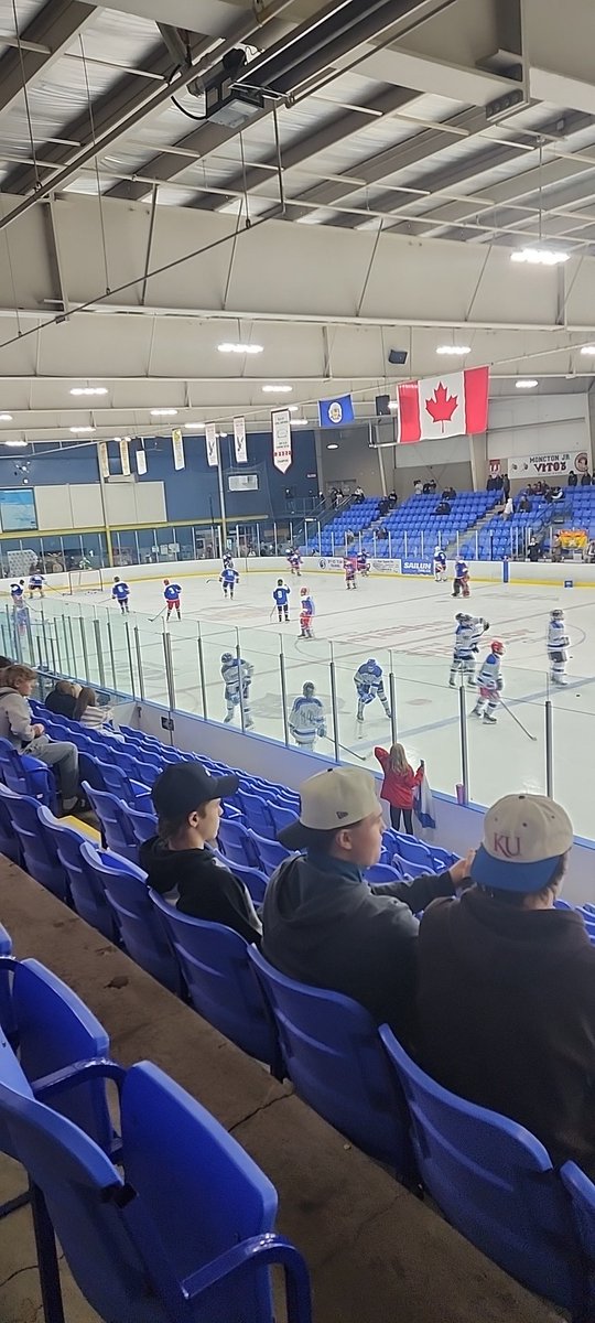 U15 Male championship game at the Atlantic Challange Cup  coming up here in Moncton. <a href="/HockeyNB/">Monad ⨀</a> <a href="/HockeyNS/">Hockey Nova Scotia</a> on <a href="/AOlive_ca/">AO Live</a> <a href="/atlhockeyhub/">Atlantic Hockey Hub</a> <a href="/atlanticpuck/">Atlantic Puck</a>