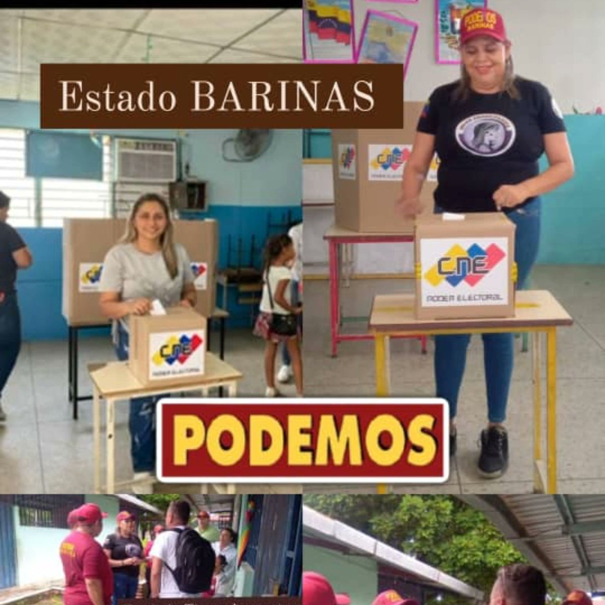 Misión cumplida, nos motiva el tiempo qué estamos viviendo junto al pueblo Venezolano. 
Avanza el Estado Barinas!
#Sipodemos
<a href="/NicolasMaduro/">Nicolás Maduro</a> 
<a href="/dcabellor/">Diosdado Cabello R</a> 
<a href="/delcyrodriguezv/">Delcy Rodríguez</a> 
<a href="/HectoRodriguez/">Héctor Rodríguez C.</a> 
<a href="/jorgerpsuv/">Jorge Rodríguez</a> 
<a href="/MinMujerVe/">Min. del PP para la Mujer y la Igualdad de Género</a>