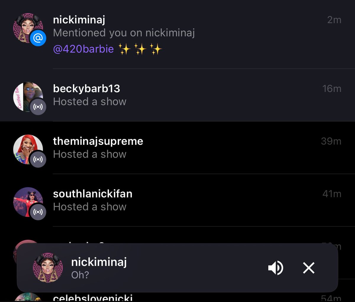 420barbie619's tweet photo. I always feel in a better mood with the Barbz and Queen her playlist is a vibe 💖⭐️🫶🏾 She is on there! Real #Barbz know! 
Keep streaming! 
Love you queen 💖⭐️ @NICKIMINAJ https://t.co/ofj6hKsIPU