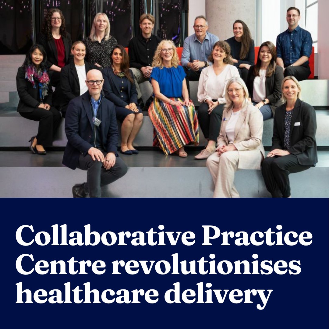 UniMelb MDHS (@unimelbmdhs) on Twitter photo Healthcare isn’t a solo act! The Collaborative Practice Centre <a href="/CPC4health/">UniMelb Collaborative Practice Centre</a> at
<a href="/UniMelb/">University of Melbourne</a> is re-engineering training across 14 professions to break silos, boost teamwork, and deliver better care for patients. Learn more: unimelb.me/4f1rPlv Healthcare isn’t a solo act! The Collaborative Practice Centre <a href="/CPC4health/">UniMelb Collaborative Practice Centre</a> at
<a href="/UniMelb/">University of Melbourne</a> is re-engineering training across 14 professions to break silos, boost teamwork, and deliver better care for patients. Learn more: unimelb.me/4f1rPlv
