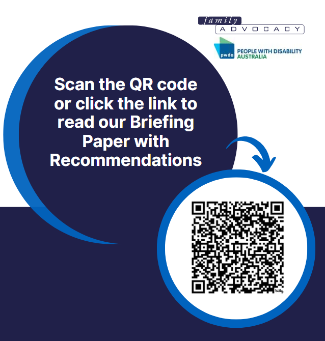 Family Advocacy &amp; People with Disability Australia's briefing paper urges the NSW govt to work with us to implement key recommendations, centering the voices of people with disability. 

Read here: bit.ly/BackgroundBrie…

#DisabilityAdvocacy #NSW
