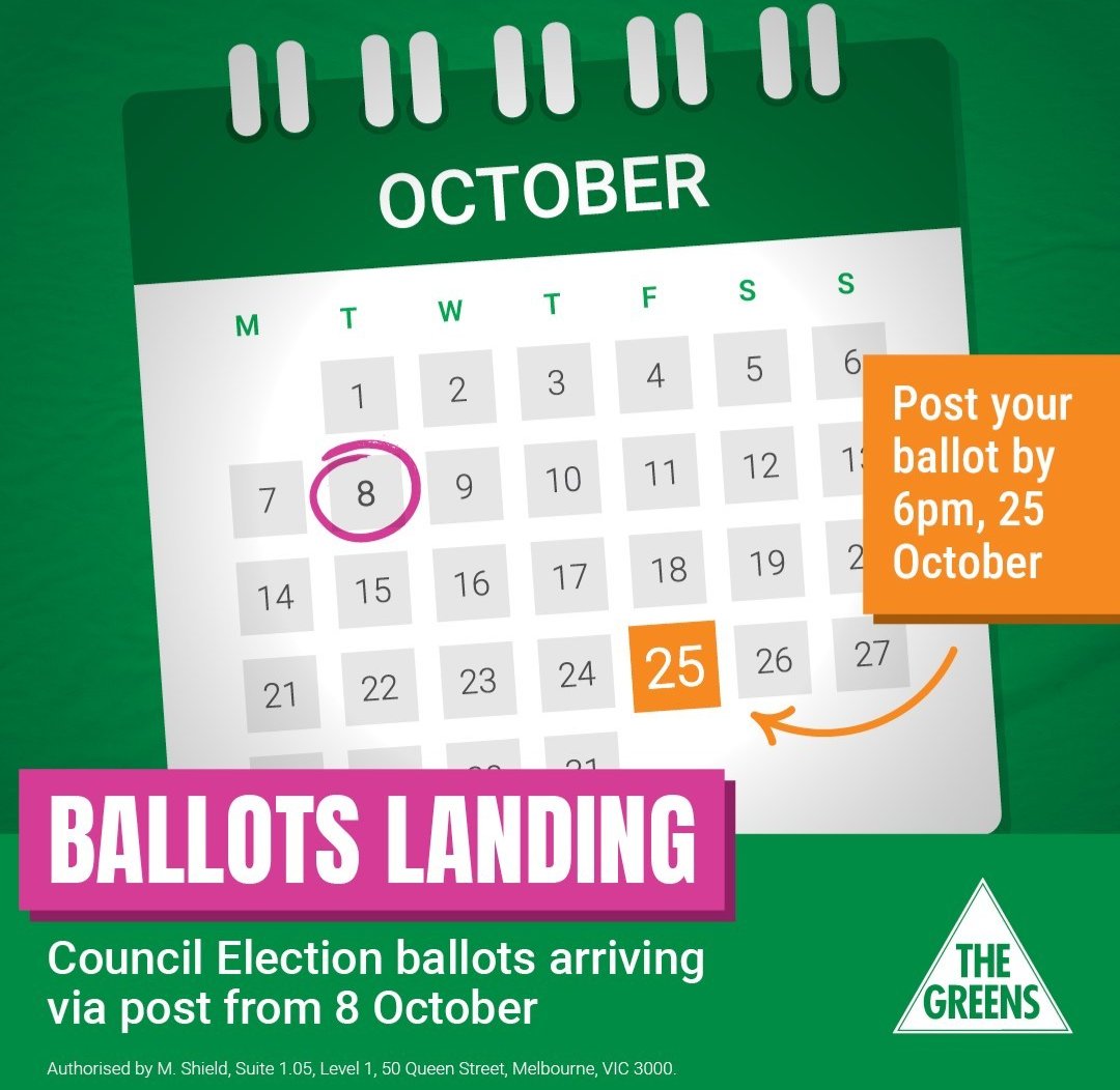 Queensland, ACT, Victoria, voting is open for state, territory and local elections!
