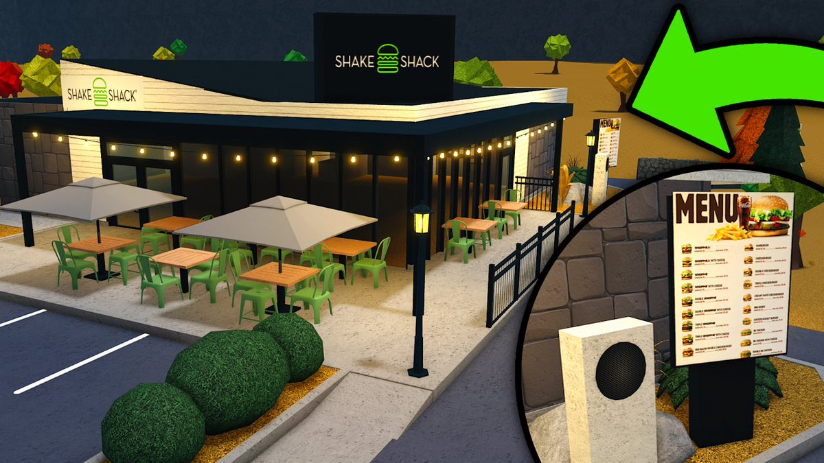 ShadowStarPlay's tweet image. Shake Shack honestly is delicious, so I built it in Bloxburg! (part 1)
#bloxburg

Watch my video here - youtu.be/cFGLV2aKJ1s