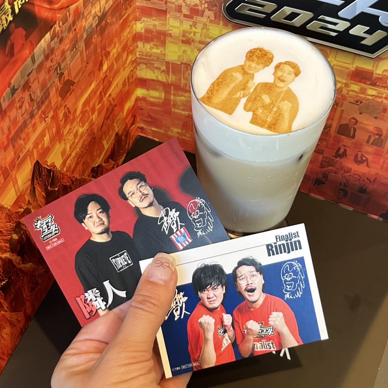ロングコートダディ　キングオブコント　カフェ　カード　トレカ ロングコートダディ キングオブコント カフェ カード トレカ