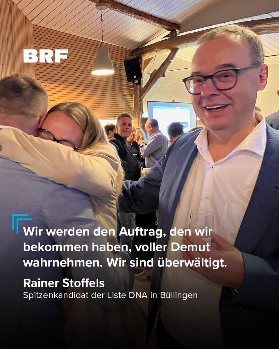 BRFbe's tweet photo. #Kommunalwahl 2024 🗳️ in #Ostbelgien: in #Eupen, #Büllingen, #Kelmis und #SanktVith wurden die aktuellen Mehrheiten abgewählt. 
Erste Reaktionen der Gewinner ⬇️.
Alle Ergebnisse der Gemeinden ➡️ https://t.co/Tm7x2mZd6m https://t.co/F251FZgj2m