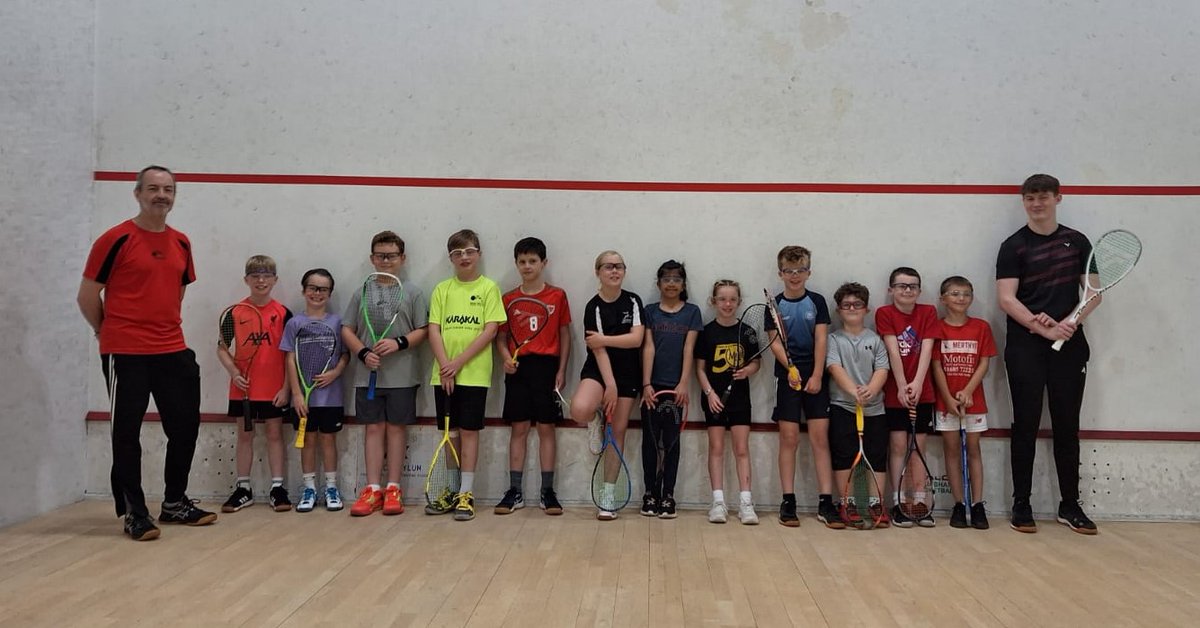 What an awesome U11 squad we had on World Squash Day. All keen to learn and a pleasure to coach. 
Very rewarding to see the improvement &amp; pleasing to see a range of clubs represented, meaning we had a full squad, signs the development pathway is working
<a href="/squashwales/">daniel</a>