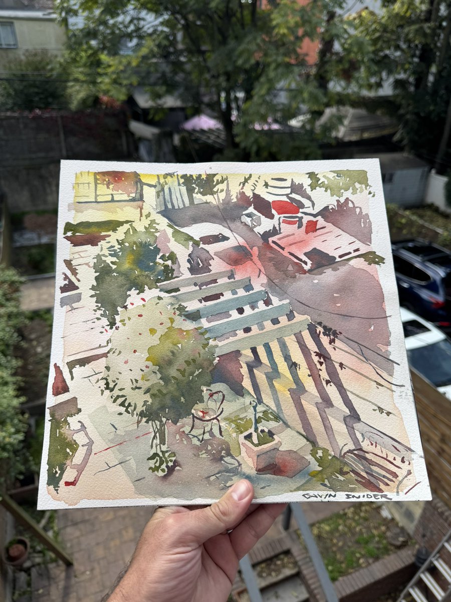 Got lost in the back yard again.