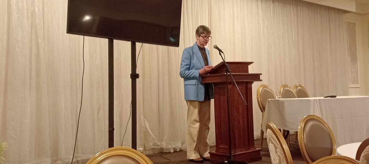 LkennyCathQtr's tweet photo. Delighted to attend the launch of Bernadette Gallagher poetry collection 'The Risen Tree' at @FBrowneLitFest which was introduced by @NiChurr.  Bernadette will be appearing alongside @TrishWriter at our forthcoming #LiteraryFestival in Dillons Hotel this Saturday at 5.30pm https://t.co/3E4IUAQs5a