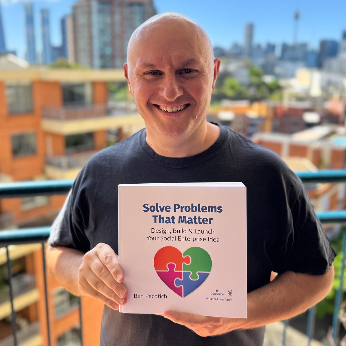 Another milestone…
 
Three years ago today, I launched my book Solve Problems That Matter: Design, Build &amp; Launch Your Social Enterprise Idea.
 
Get 50% off the pdf format of my book… this week only to celebrate the milestone. dynamic4.com/product/solve-…

#SPTMbook #design #regen
