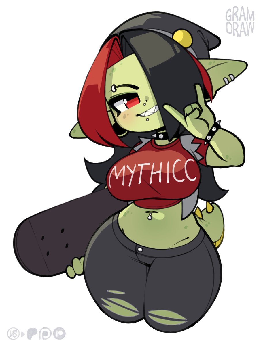 Skater goblin girl

Comm for Skyfield999