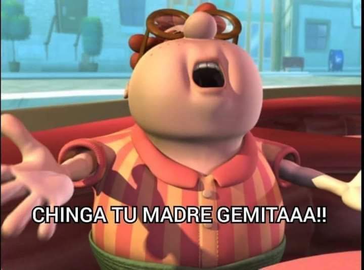 DanielEquizz's tweet image. Cadena de:  
Chingas a tu madre gemita cada que respires