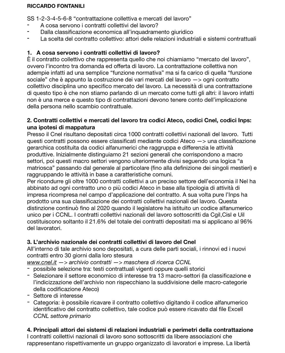 rikifontanili's tweet image. @MicheTiraboschi
I miei appunti durante lo studio dei paragrafi 1-2-3-4-5-6-8 del manuale “Contrattazione collettiva e mercati del lavoro”
#DirLav2024 #ClassAssignment