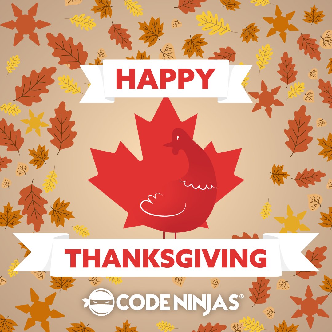CodeNinjasTWS's tweet image. 🍂 Happy Thanksgiving from Code Ninjas Stouffville! 🍁
We are incredibly thankful for our amazing ninja families, our hardworking team, and the bright, young minds that fill our center with creativity and fun every day.
Wishing you all a wonderful holiday filled with love,...