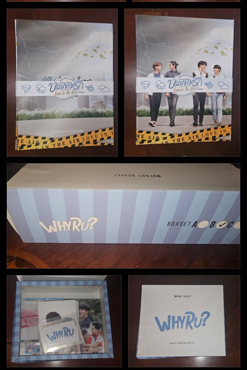 blackescape20's tweet photo. ✨️Love in the Air Boxset $80
✨️WHY R U? Boxset (B) $55

WTS [USA/CAN]  #LoveInTheAir #whyru #BossNoeul #FortPeat #Zeepruk #E20Sell https://t.co/9mBZzsjdRJ