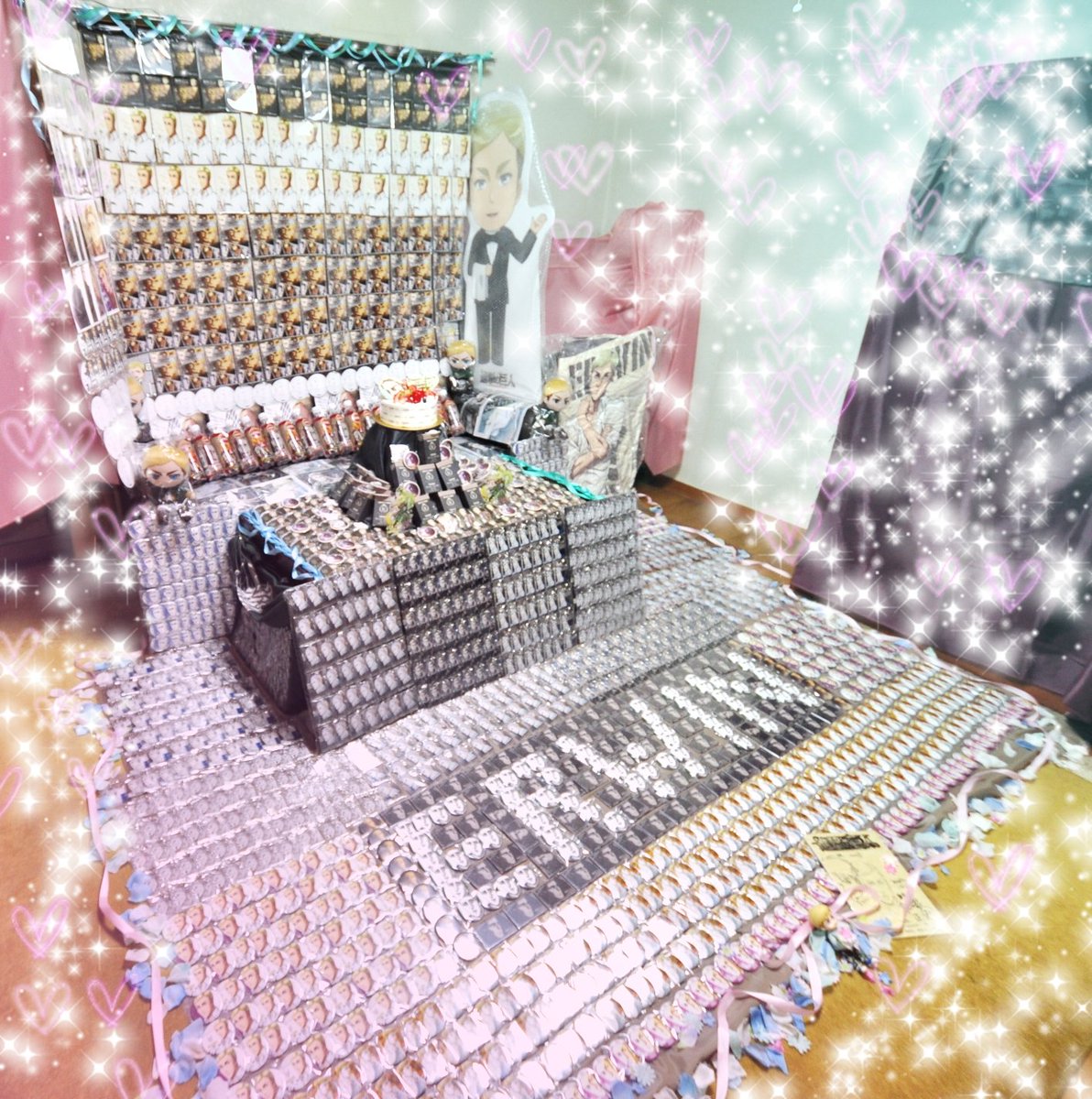 ryu_f1re's tweet photo. HAPPY💘BIRTHDAY!! エルヴィンっっ•*¨*•.¸¸☆*･ﾟ☆.+ﾟ'･:*+☆.+
#エルヴィン生誕祭
#エルヴィン生誕祭2024
#エルヴィン・スミス生誕祭
#エルヴィン・スミス生誕祭2024
エルヴィン大好き💕
今年は何もやらなかったけども…っ
変わらずにエルヴィンが大好きですです🥰 https://t.co/i5tTLeKpCS