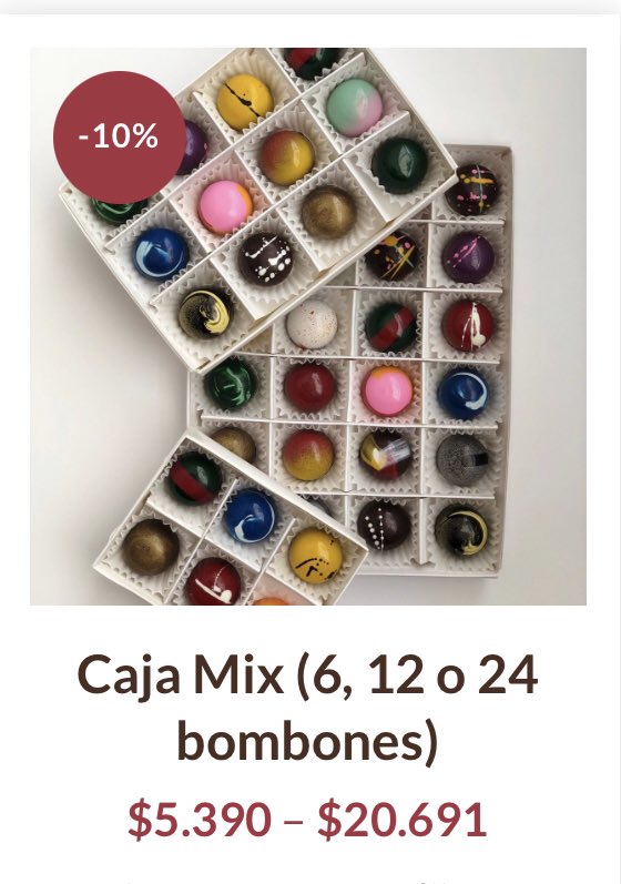 PrietoChocolate's tweet photo. 10% de descuento en nuestras cajas mix de bombones. Válido hasta el día lunes. 
🔴🔵🟢🟡🟠🟣⚫️⚪️🟤🔴🟣🟢🟡🟠⚫️🟤🔵🟣🟣🔵🟢🟡🟠⚫️⚪️🟤 https://t.co/fYjAffDgGf