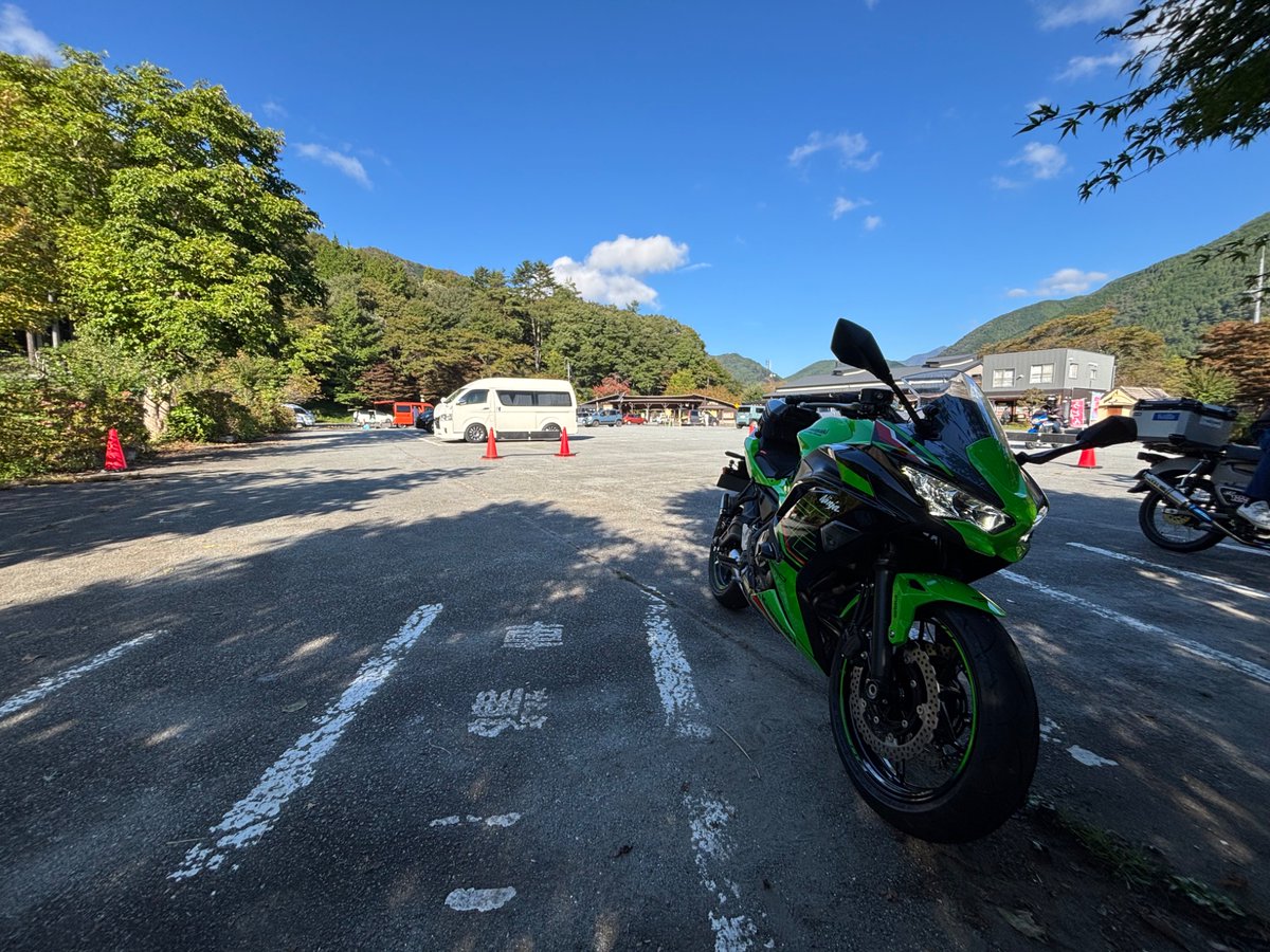 道の駅小菅、流石に寒くなってきました
