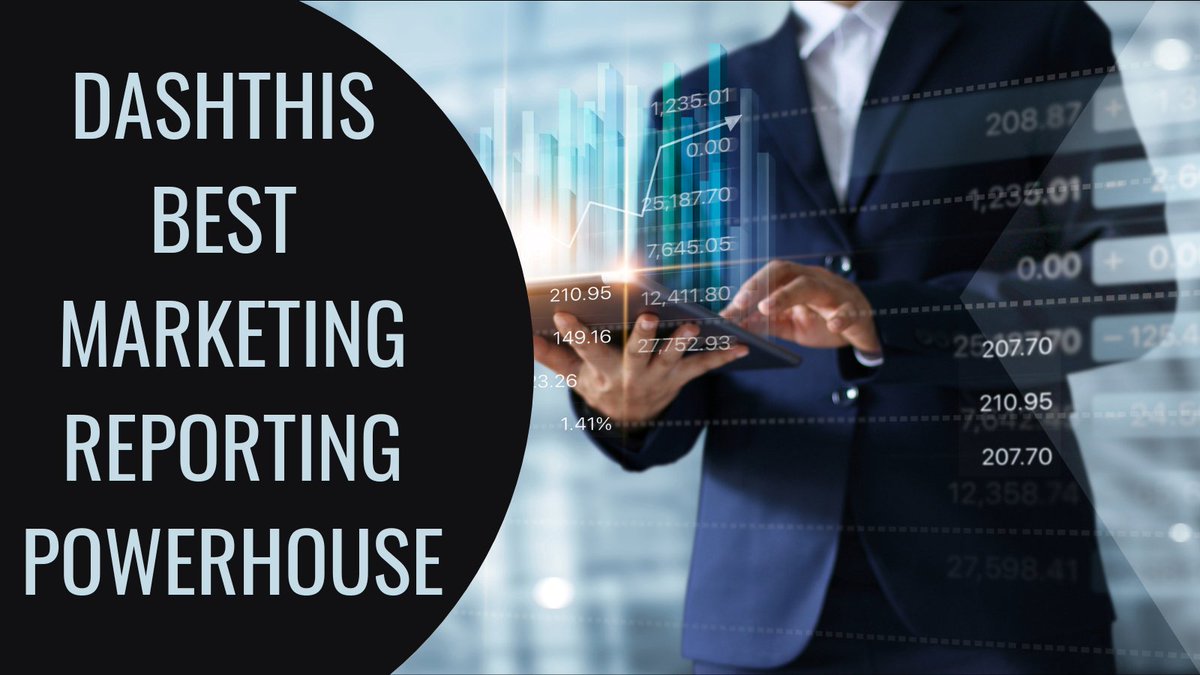 HoudaKarim18's tweet photo. Tired of tedious reporting but need client insights ASAP? DashThis automates stunning reports from any data with a few clicks https://t.co/f4OVJSbkq4 #MarketingDigital #marketingagency #MarketingStrategy #MarketingSuccess #BusinessGrowth #Datavisualization #Analytics https://t.co/2vgJPA1sW0