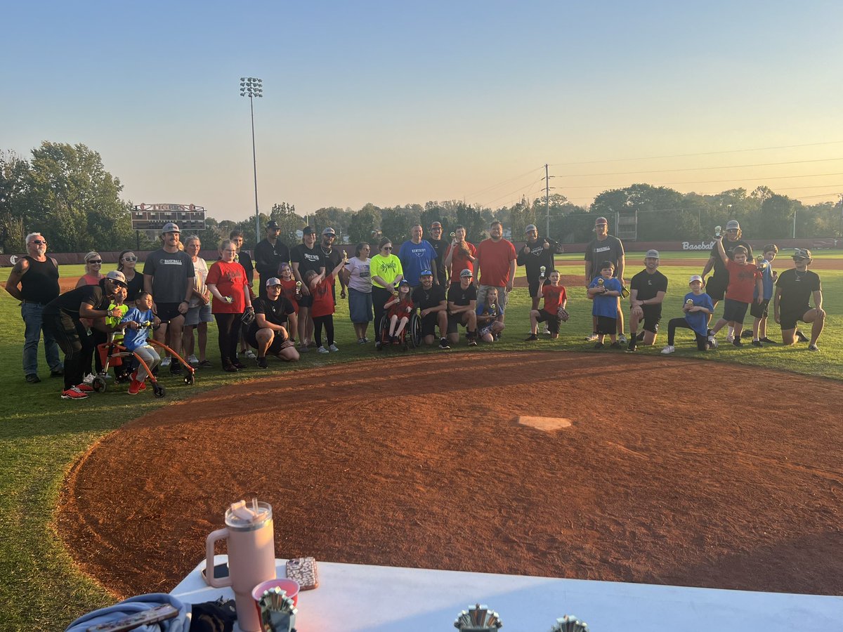 We are always excited to have the children of Kid Spot and their families  join us for their year-end celebration.  They played a pick up game with the Tiger Baseball team, received their awards and had a snack together.