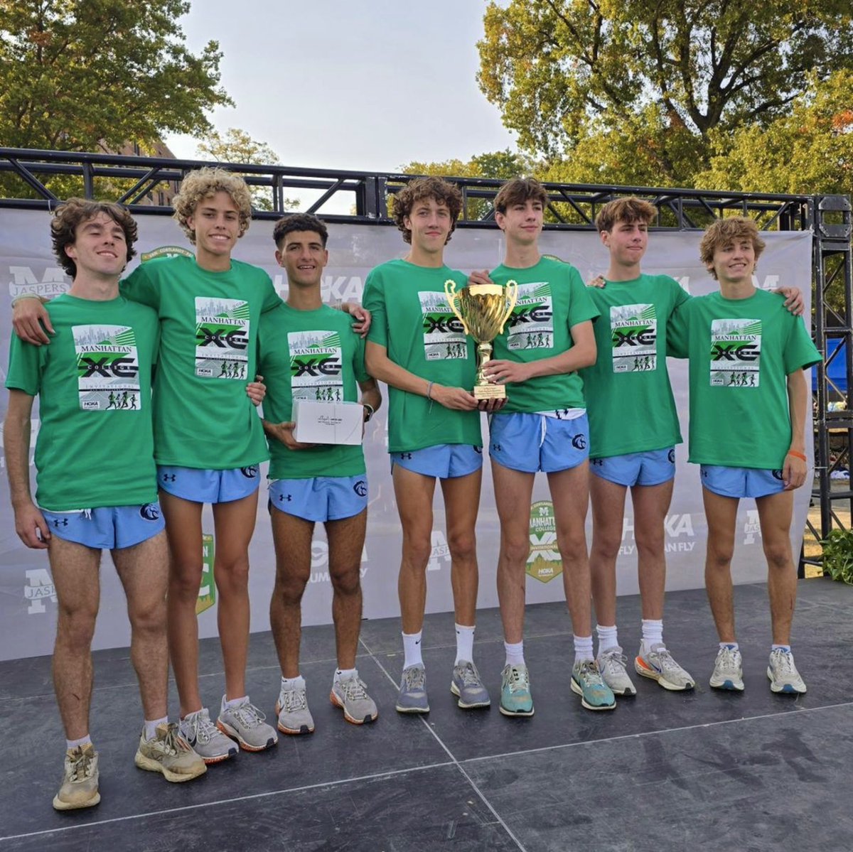 The Colts blaze yet another trail on their way to the Eastern States Championship at the Manhattan Invitational!

Led by race winner Joe Barrett, CBA finished all five of its scorers in the top eight for a 12:41 average, good for the second best time at Van Cortlandt Park.

It is