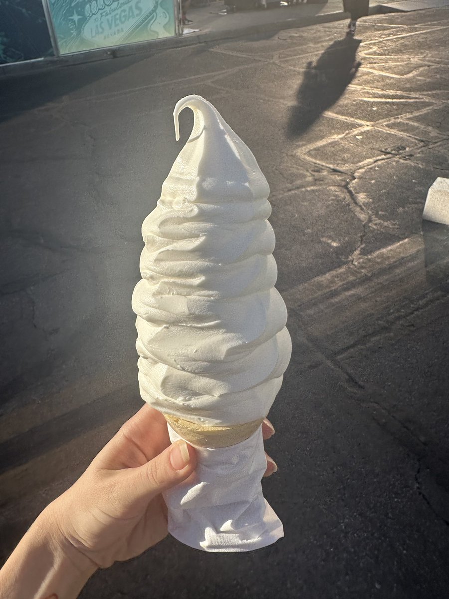 Vanilla soft serve