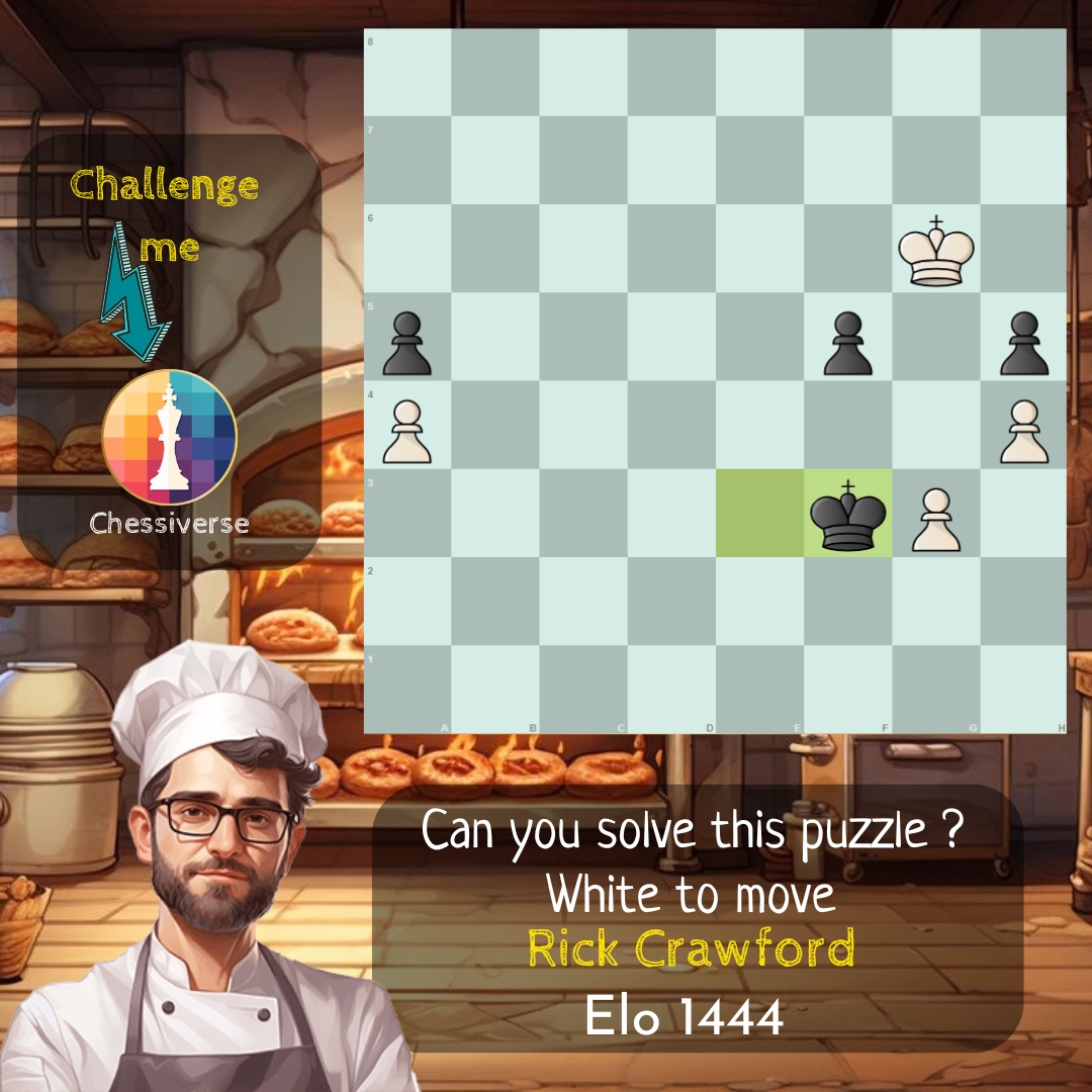Chessiversegame's tweet image. 🎯 Can You Solve This Chess Puzzle and Make the Winning Move? 🎯

It’s your turn! Do you have the strategy to turn the tide and win the game? 🔥 #chesspunks #chessiverse #chesspuzzle