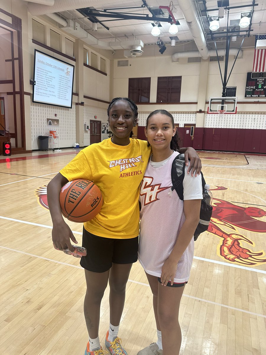 Thanks @coachfox__  for the invite to your elite camp at Chestnut Hill @chcathletics @chc_wbb best of luck this season!