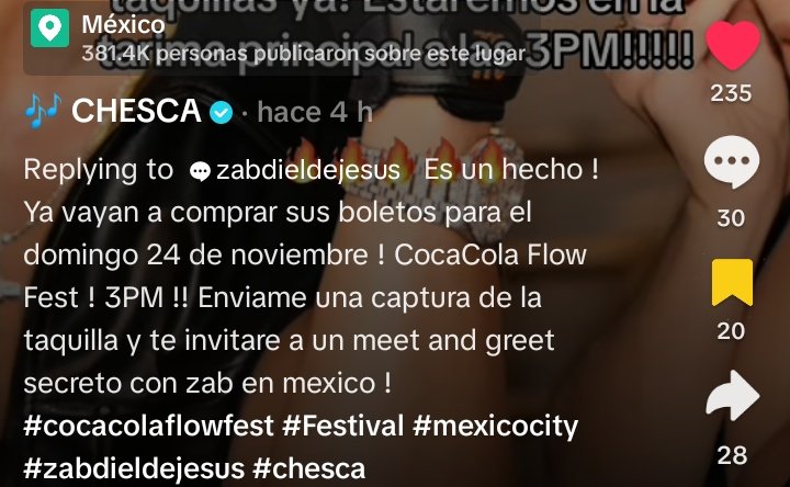 zabdielnews_arg's tweet photo. || Chesca atravez de tik tok
#zabdiel #ZabdielDejesus #YKHWD https://t.co/x2J37LK69B