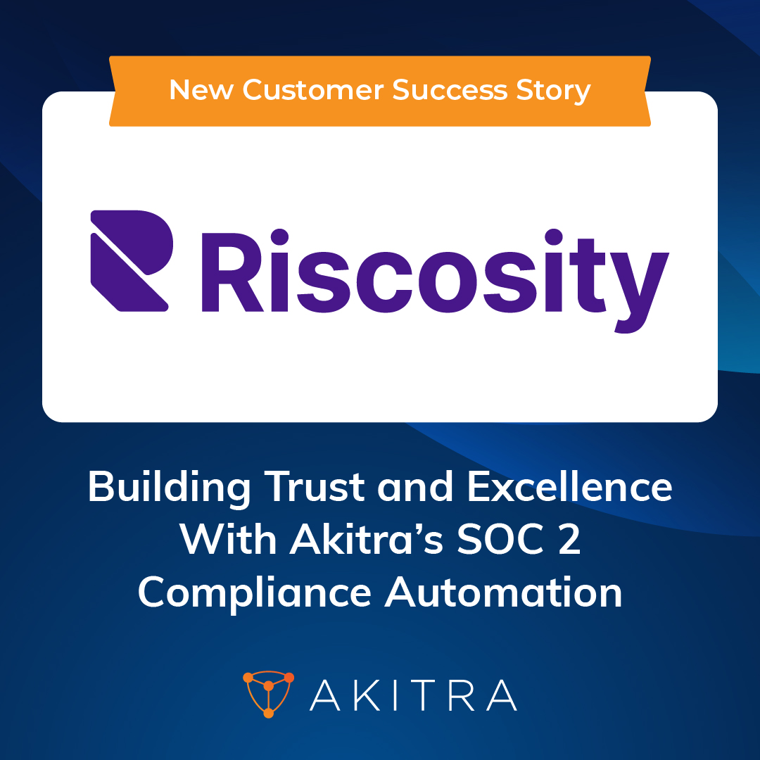 🔒<a href="/riscosity/">Riscosity</a> achieved #SOC2 Type 2 Compliance. Akitra’s efficient monitoring, policy management, and vendor oversight, streamlined their compliance process and strengthened their security posture. 🙌

Read more akitra.com/case_studies/r… 

Book a #Demo at akitra.com/demo
