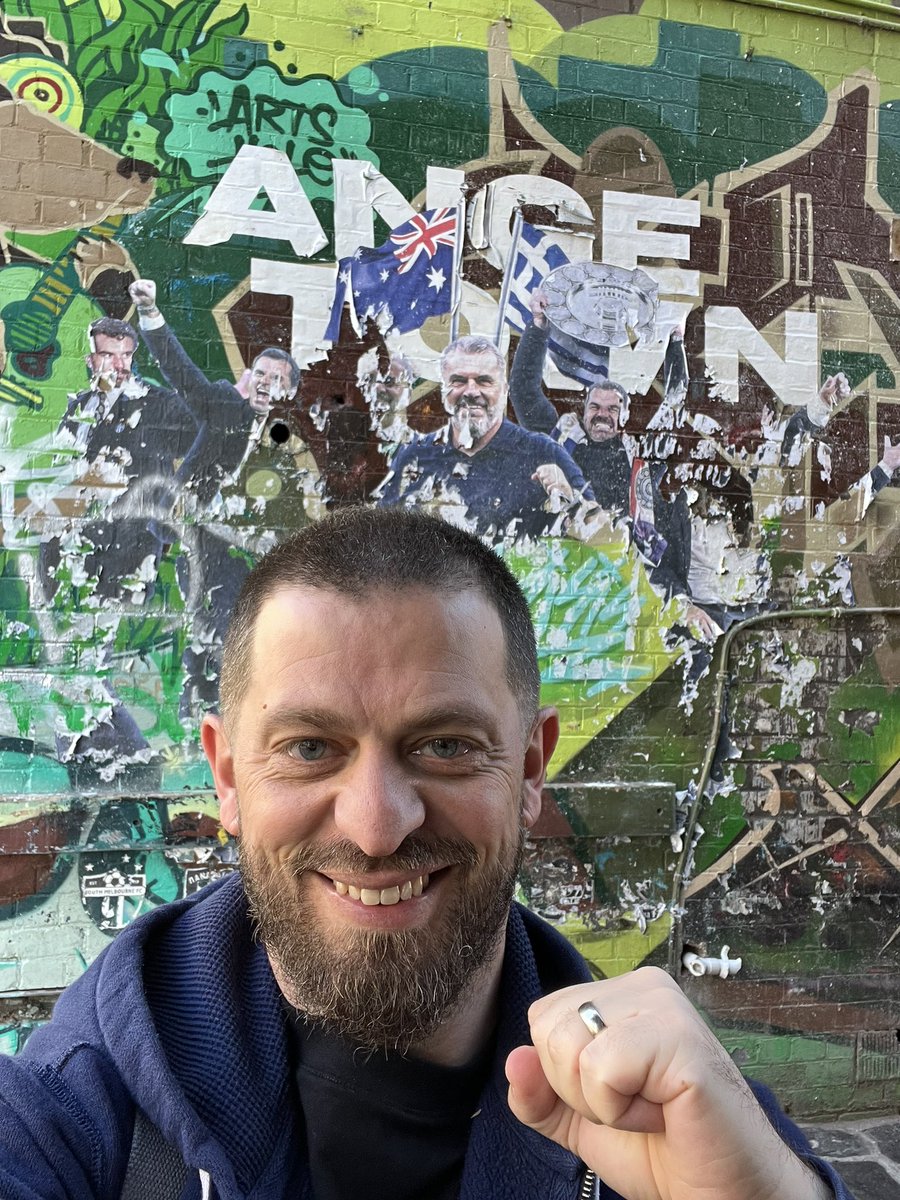 JemDjemal's tweet image. With the help of Google maps (and glorious weather) managed to find it! When in #Melbourne… #AngeTown @MelbourneSpurs
