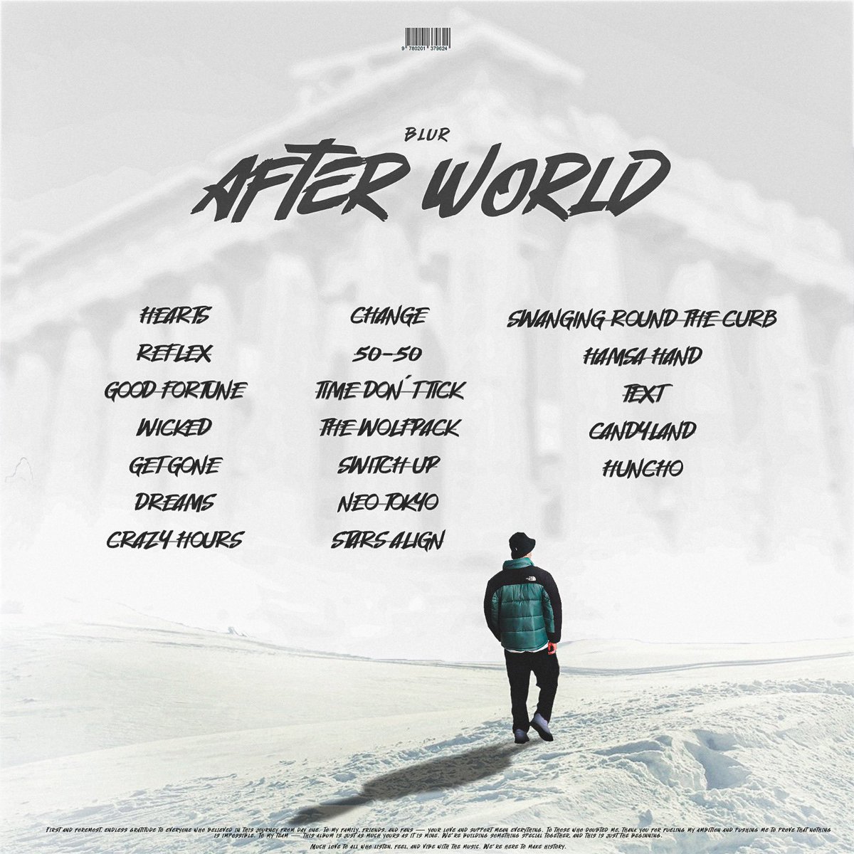 TheBLURBeats's tweet image. TrackList for #AfterWorld