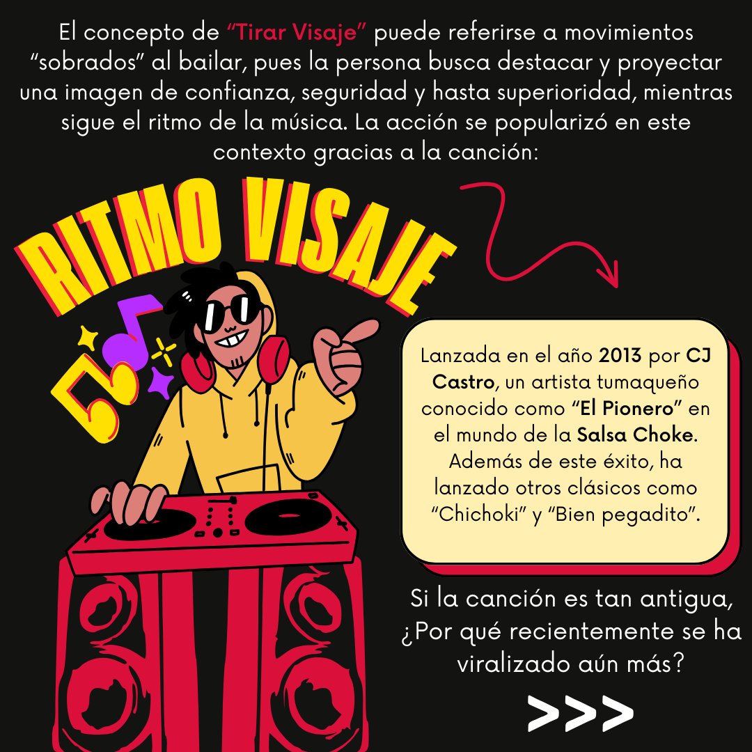 LaVozTrocada's tweet photo. ¿Qué es Tirar Visaje? Para muchos es una simple acción o comportamiento, sin embargo, aquí te explicamos por qué en nuestra región su significado va mucho más allá… 🎶💃🪩🕺 https://t.co/vw5ZcNwzD2