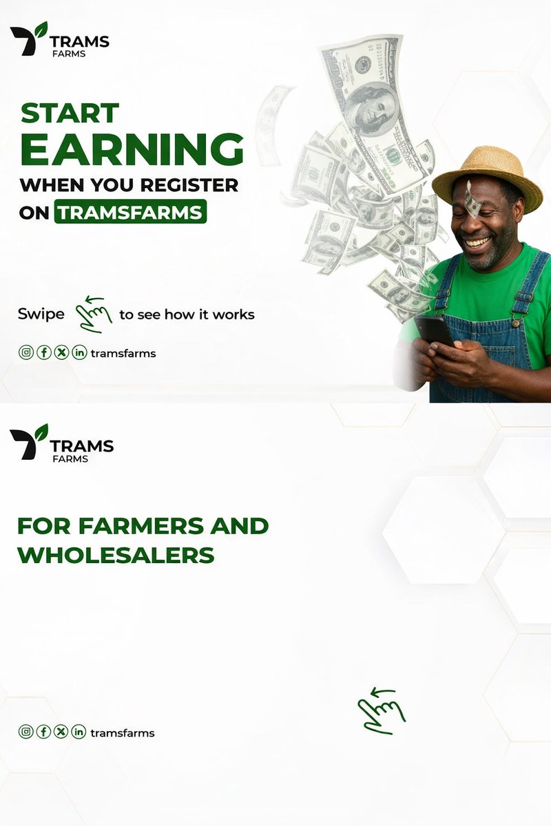 Nigeria’s agri trade is broken, and another platform won't fix it.
At Tramsfarm, we’re ditching the hype to build something that actually works: verified sellers, consistent buyers, and trust-first transactions.
We’re moving slow to get it right. Join us. 🇳🇬 #AgriTech #Nigeria