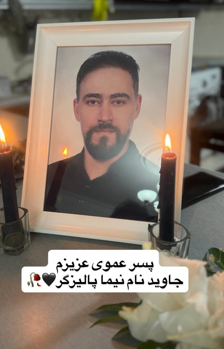 پیام دریافتی:
لطفا درباره جاوید نام #نیما_پالیزگر هم پست بذارین، کشته شده در فردیس کرج، متولد ۶۴.
#IranMassacre