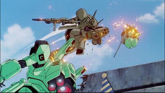 deadpootarou's tweet image. アナハイムが暗躍する様子を見続けた今、F91のこのシーンを見ると大企業の没落を象徴してて感慨深いものがある。