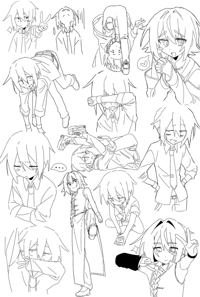 本当に落描きしかない