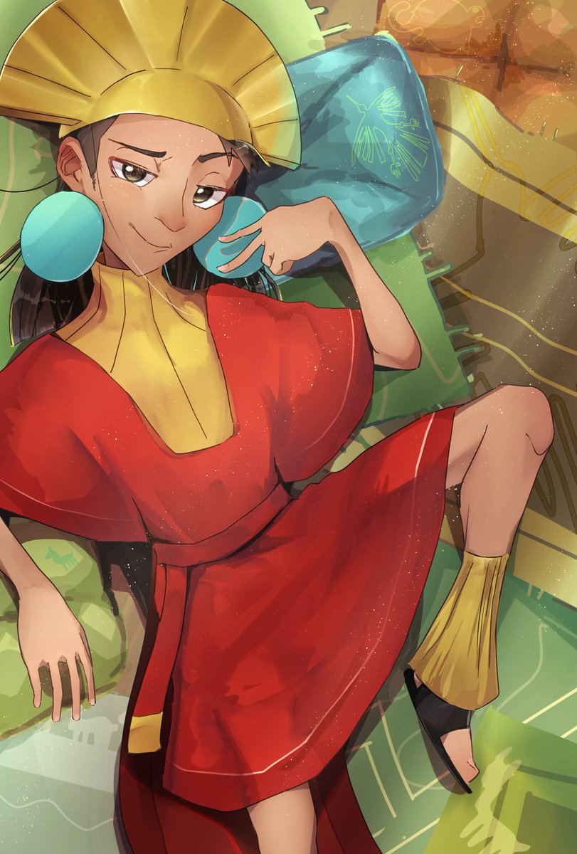 rmaou_'s tweet photo. 大昔に描いたクスコが出てきたので
#theemperorsnewgroove #ラマになった王様 #Kuzco https://t.co/PtB3ff68oR