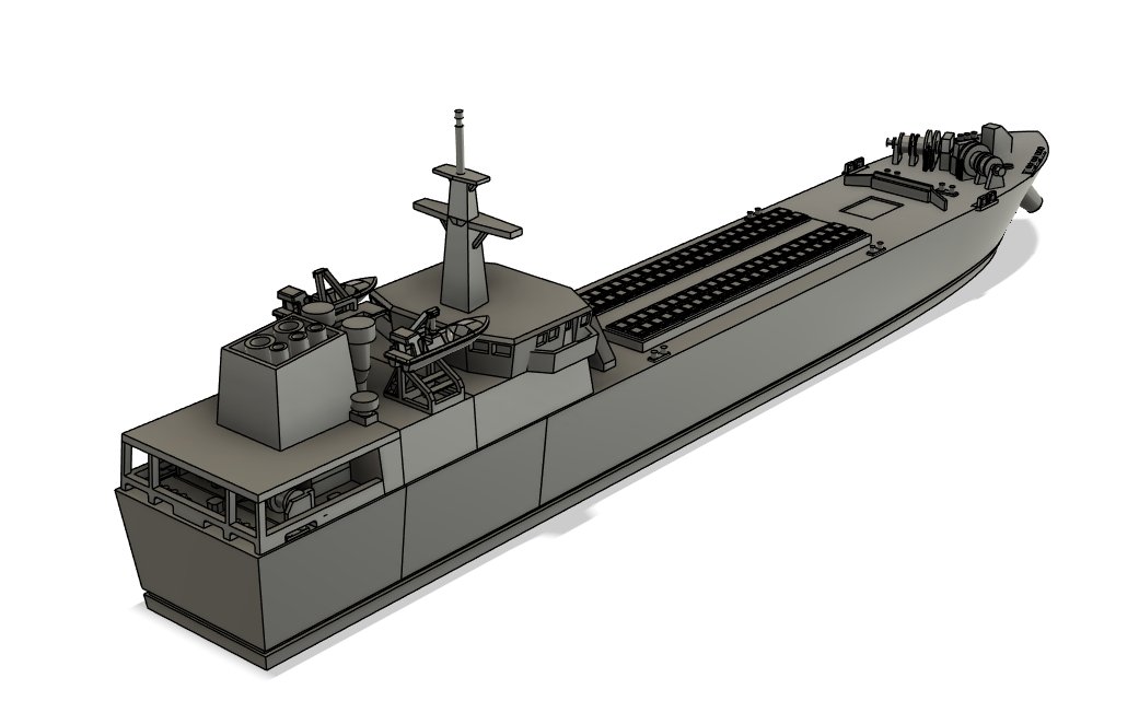 アーセナルシップ【自走艀型】1/700《商船/客船EX37》 - 模型工房