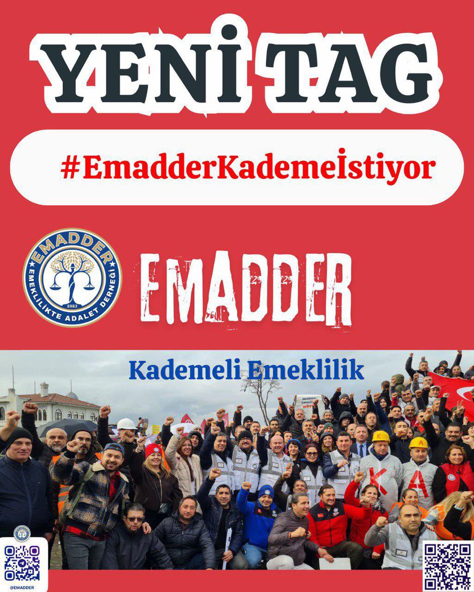 MudahirC's tweet image. Alacaklıyız yeteri kadar sömürmeyin bizi

Kademe haktır 

@EmadDernegi
#EmadderKademeİstiyor